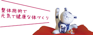 整体施術で元気で健康な体づくり